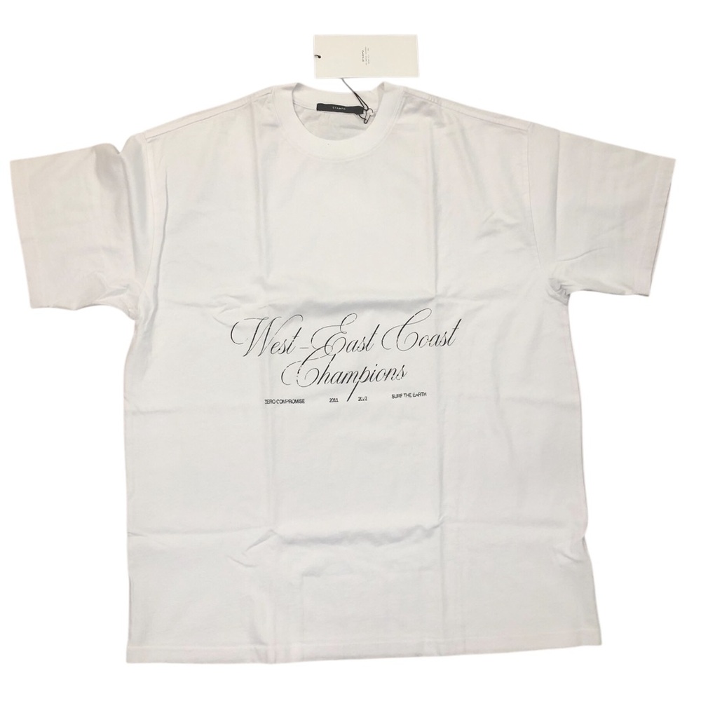 Stampd Men's Champions Relaxed Tee, White, SM
